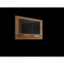 Ver imagem 4 de Painel Safira 1.35 com Prateleira P- Tvs Ate 50'' Off White