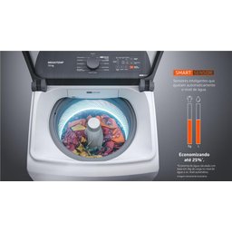 Máquina de Lavar Brastemp 15Kg Branca com Ciclo Tira Manchas Advanced e Smart Sensor - BWF15AB 110V - 15