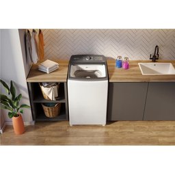 Máquina de Lavar Brastemp 15Kg Branca com Ciclo Tira Manchas Advanced e Smart Sensor - BWF15AB 110V - 16