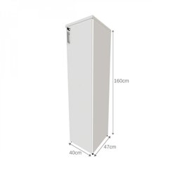 Armário Alto para Escritório 1 Porta Bramov Móveis - 4