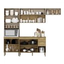 Ver imagem 3 de Cozinha Compacta Urbane 12 Portas 2 Gavetas Ripado 3d Freijo/vanilla - Kits Paraná