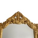 Ver imagem 6 de Aparador Clássico Dourado com Espelho 215x100x39cm Penteadeira para Quarto