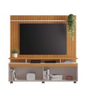 Ver imagem 3 de Home para Tv 65'' Conceito Ripado C/ Rodízios Giratorios:cinamomo/off