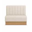 Ver imagem 2 de Booth Lugano Premium Design Moderno Luxo - Corano:Bege/1,20m