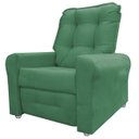 Ver imagem 3 de Poltrona Reclinavel Sala De Estar Astra Amamentação Verde