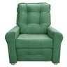 Poltrona Reclinavel Sala De Estar Astra Amamentação Verde - 2