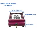 Ver imagem 2 de Fogão de Mesa 1 Boca Alta Pressão Roa com Mangueira e Registro