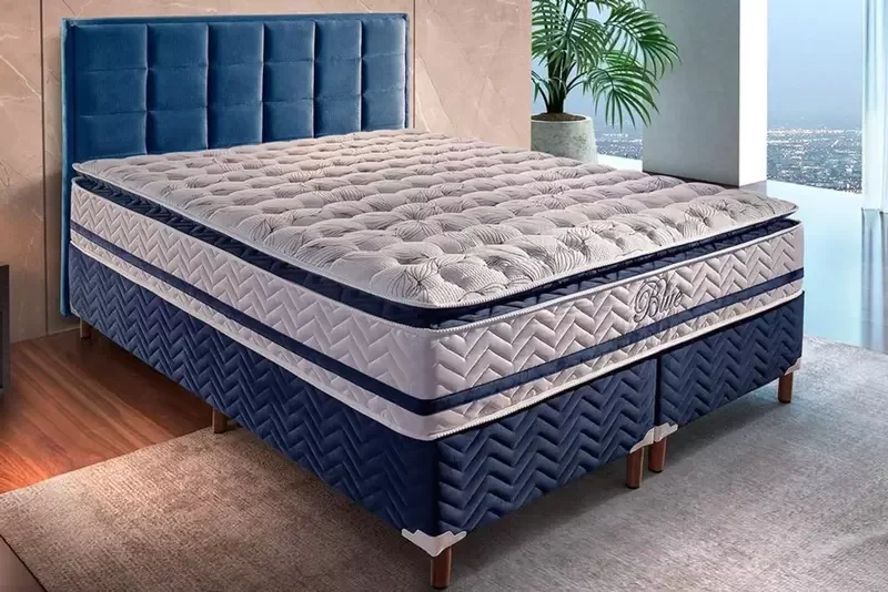 Colchão Molas Ensacadas Blue Paropas 32cm:casal - 4