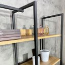 Ver imagem 7 de Conjunto de Estantes para Sala de Tv Urban 250 Cm