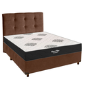 Ver imagem 1 de Kit Cama Box + Cabeceira + Colchão Casal Molas Ensacadas - Star Plus Inovaflex