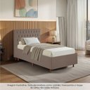 Ver imagem 3 de Kit Cama Box Solteiro e Cabeceira em Madeira Maciça Realeza Espresso Móveis Marrom