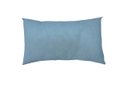 Ver imagem 1 de Almofada Baguete Retangular 30x50 Happy Line Decorativa de Oxford Barato Envio Rápido - Azul claro