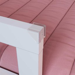 Cama Montessoriana Infantil Solteiro com Grade de Proteção 84 X 195 Cm com Colchão Branco Suki - 8