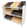 Organizador de Brinquedo Infantil Especial - Cinza e Bege - 5
