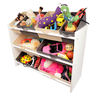 Organizador de Brinquedo Infantil Especial - Cinza e Bege - 2
