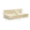 Ver imagem 2 de Bancada em Porcelanato para Banheiro 80cm Pró para Cuba de Apoio 