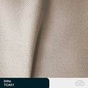 Ver imagem 3 de Poltrona Decorativa Oliva Base Giratória Linho Bege - Sallar Home