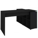 Ver mais imagens de Kit Escrivaninha, Balcão 2 Portas e Gaveteiro 4 Gavetas Na Cor