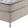 Cama Box King Bege + Colchão Espuma D70/d28 2 Pillow Top Orleans 193x203x63cm - 5