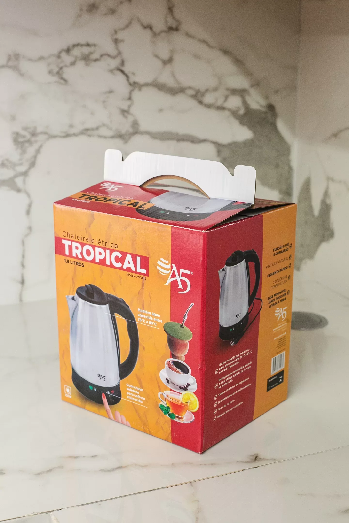 Chaleira Eletrica 1,8 LTS Tropical Com Selector 220V A5