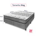 Ver imagem 6 de Cama Box King Ortopédico Firme Sleep Time 193x203x51 Bf Colchões