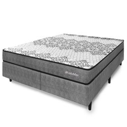 Cama Box King Ortopédico Firme Sleep Time  193x203x51 Bf Colchões - 2