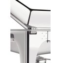 Ver imagem 3 de Rechaud Tramontina Aço Inox Retangular Cuba Gn 1/1 9l com Fogareiro