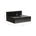 Ver imagem 3 de Bancada em Porcelanato para Banheiro 60cm Max para Cuba de Apoio 