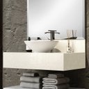 Ver imagem 1 de Bancada em Porcelanato para Banheiro 80cm Max para Cuba de Apoio 