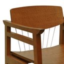 Ver imagem 7 de Banqueta Alta Bistrô Torii Madeira Maciça Amêndoa-madeira