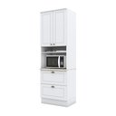 Ver imagem 1 de Paneleiro com Torre Quente 1 Forno Americana Branco Calcare Henn