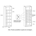 Ver imagem 3 de Sapateira Organizadora 2 Portas Modular Mdf 70 Cm Altezza Trend