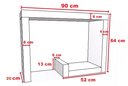 Ver imagem 2 de Aparador Lateral em Mdf