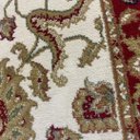 Ver imagem 6 de Tapete Persa Vermelho com Bege Ideal para Quarto e Sala 67x120