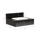 Ver imagem 3 de Bancada em Porcelanato para Banheiro 60cm Max com Cuba Embutida Blu