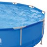Piscina Articulada Uttil com Kit Reparo e Válvula de Drenagem Azul 11632 Litros - 2