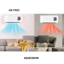 Ver imagem 6 de Aquecedor Climatizador Portatil 3 em 1 Ventilador Controle Remoto Varal Seca Roupa Toalha Ajuste de