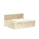 Ver imagem 2 de Bancada em Porcelanato para Banheiro 60cm Max com Cuba Embutida Blu