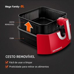 Fritadeira Elétrica sem Ó - Mondial (110v) - 5