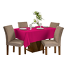 Kit C/ 10 Toalhas de Oxford 1,50mx1,50m Atacado Buffet Festa:pink - 1