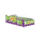Ver imagem 3 de Cama Montessoriana Solteiro Slime Roxo 100% Mdf para Quarto Infantil