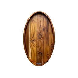 Gamela Orgânica Premium 2 – Madeira de Teca 60x35x4cm - 1