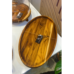Gamela Orgânica Premium 2 – Madeira de Teca 60x35x4cm - 3