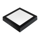 Ver imagem 1 de Painel de Led Taschibra Quadrado Lux de Sobrepor 24W Bivolt Preto 3000K - Luz Amarela