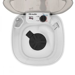 Tanquinho Mueller Superpop 4kg Semiautomático 4 Programas de Lavagem - 5
