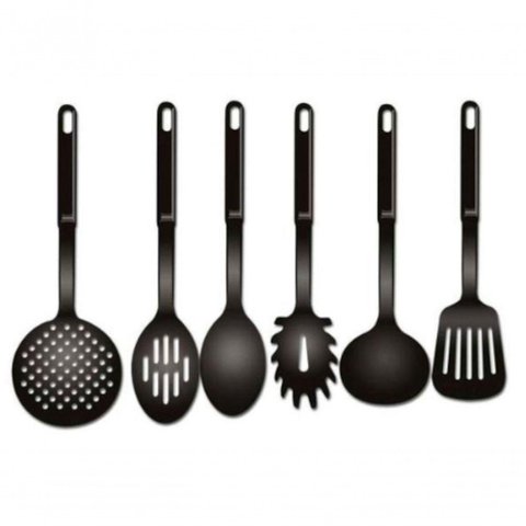 Kit 3 Frigideiras Antiaderentes 18,20,22 + Kit de Utensílios