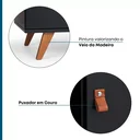 Ver mais imagens de Buffet Aparador 2 Portas 2 Nichos Play Preto/Garapa