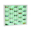 Ver imagem 1 de Estante para Miniaturas Roma 3 Prateleiras MDF 55cm Branco Decorise