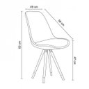 Ver imagem 4 de Cadeira Base Giratória Luana