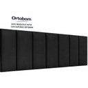 Ver imagem 3 de Cabeceira Painel Imperial Estofada Suspensa Queen Preto 1,60m - Pc Móveis